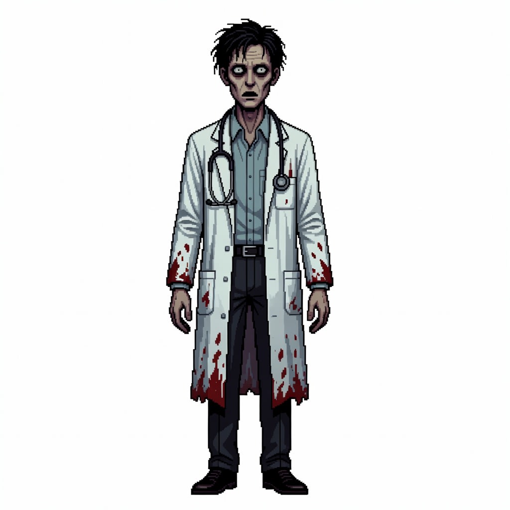 Doctor Normal Enemy Pixel Art (1 / 4)