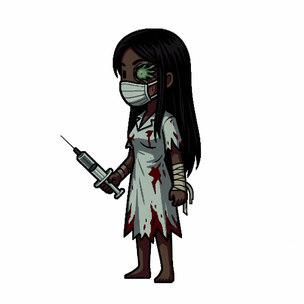 Nurse Enemy Pixel Art v2 (3 / 4)