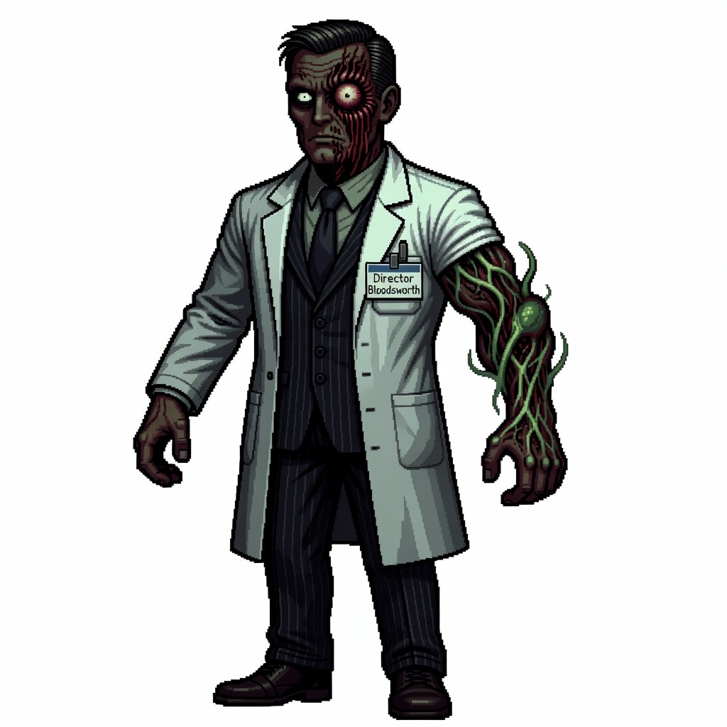 Director Bloodsworth Boss Pixel Art (2 / 4)