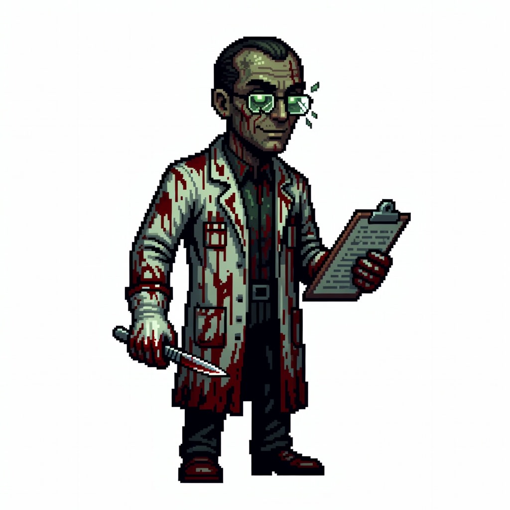 Dr Gravesend Boss Pixel Art (2 / 4)