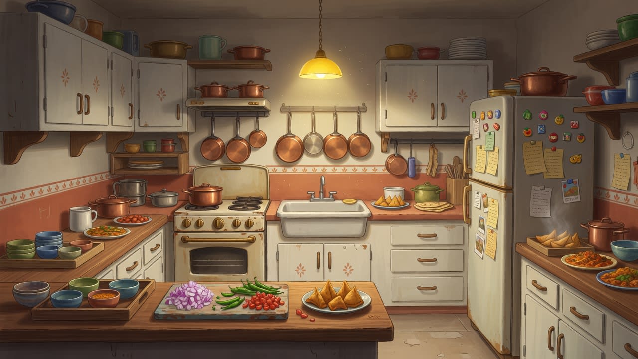 Nityas Kitchen Workspace - Level 2 Background (1 / 3)