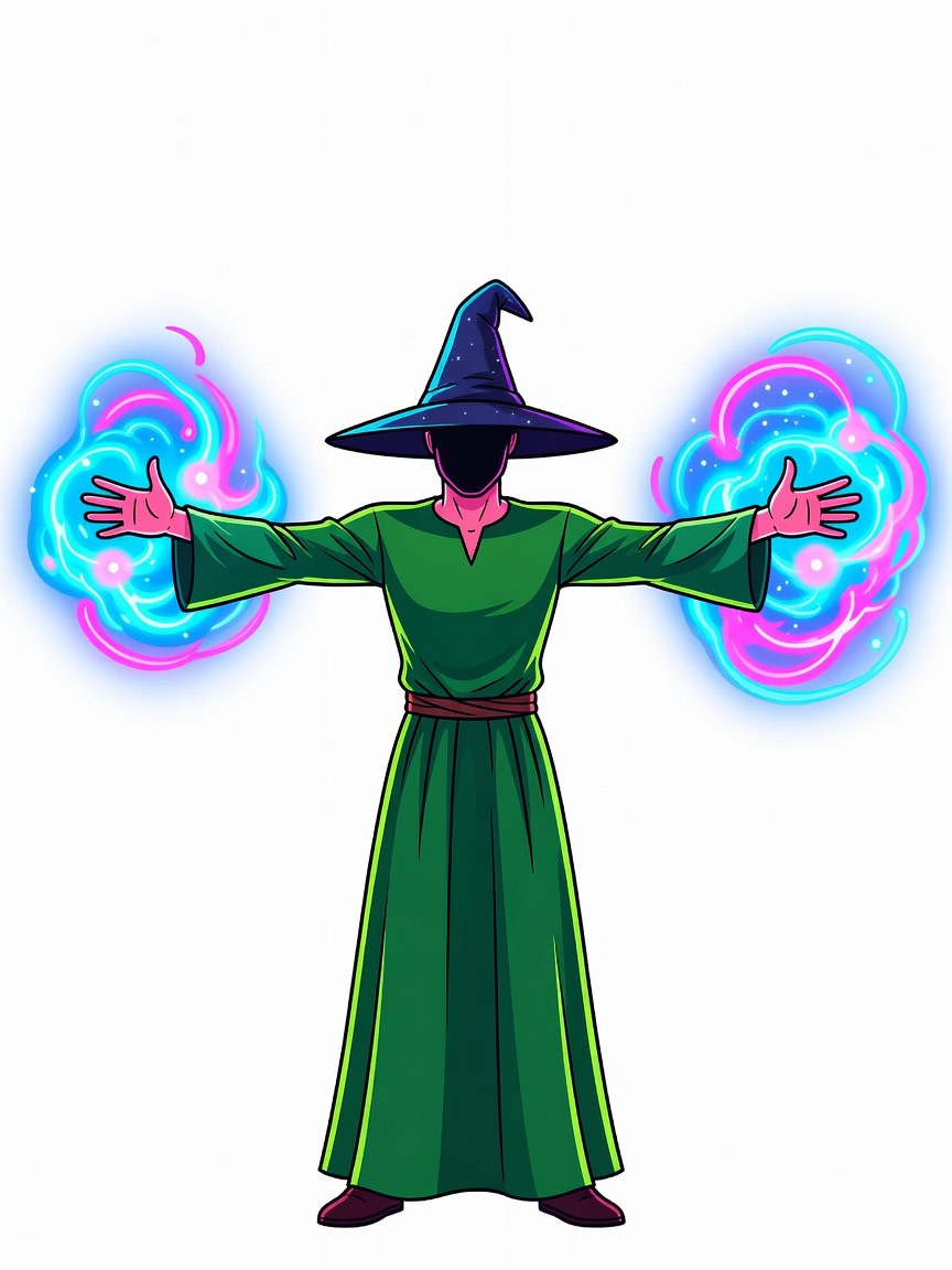 Fantasy Mage Concept (2 / 3)