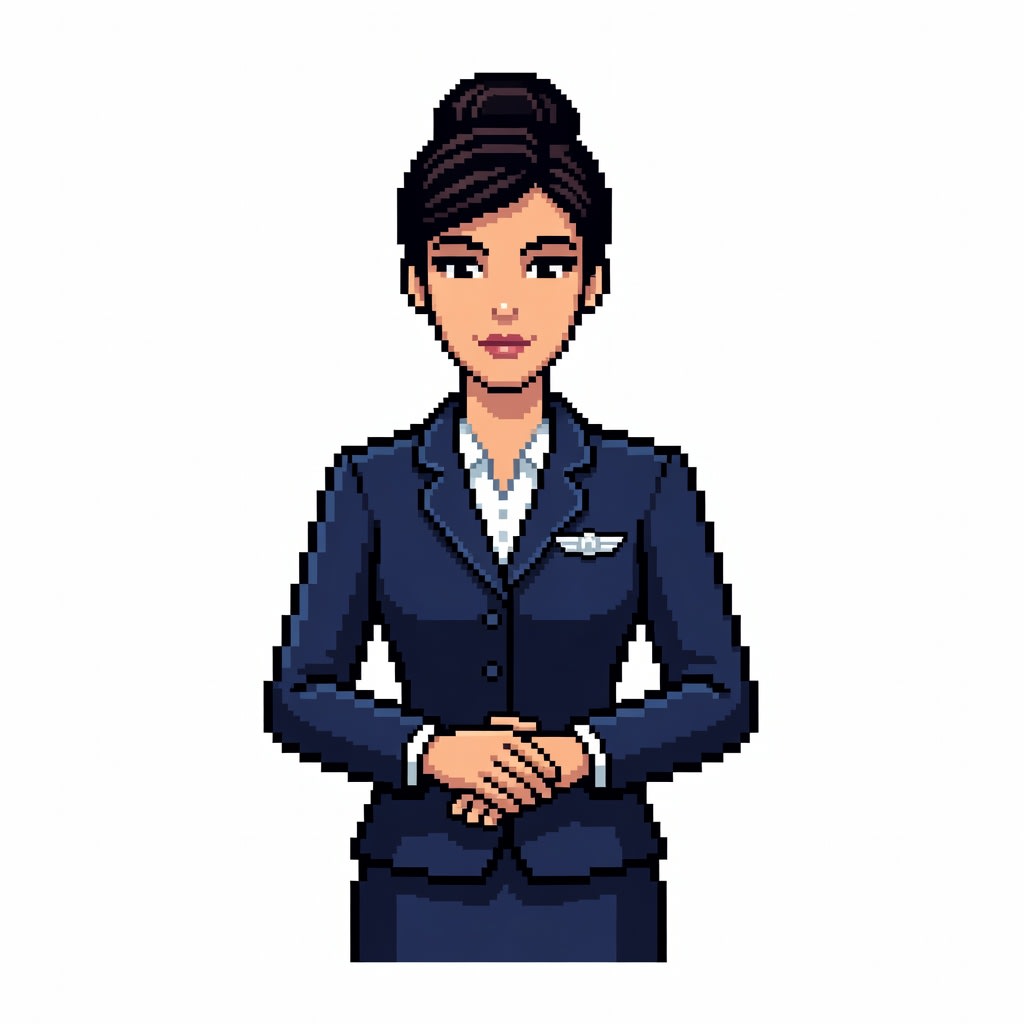 Elena NPC - Pixel Art Sprite