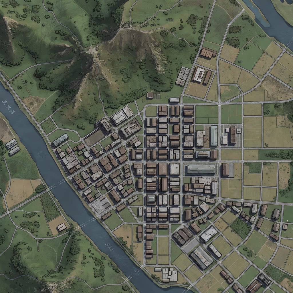 Wugu District Game Map