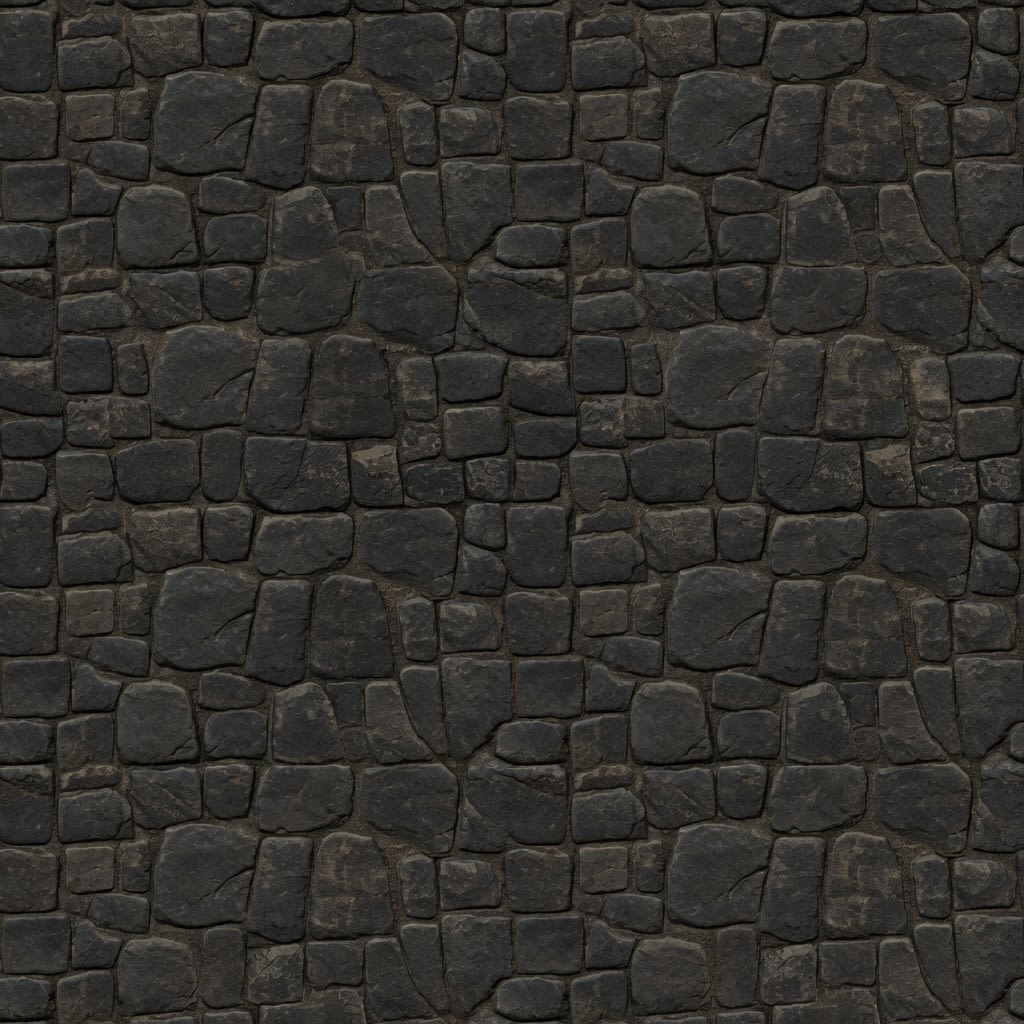 Dark Dungeon Floor - Stone