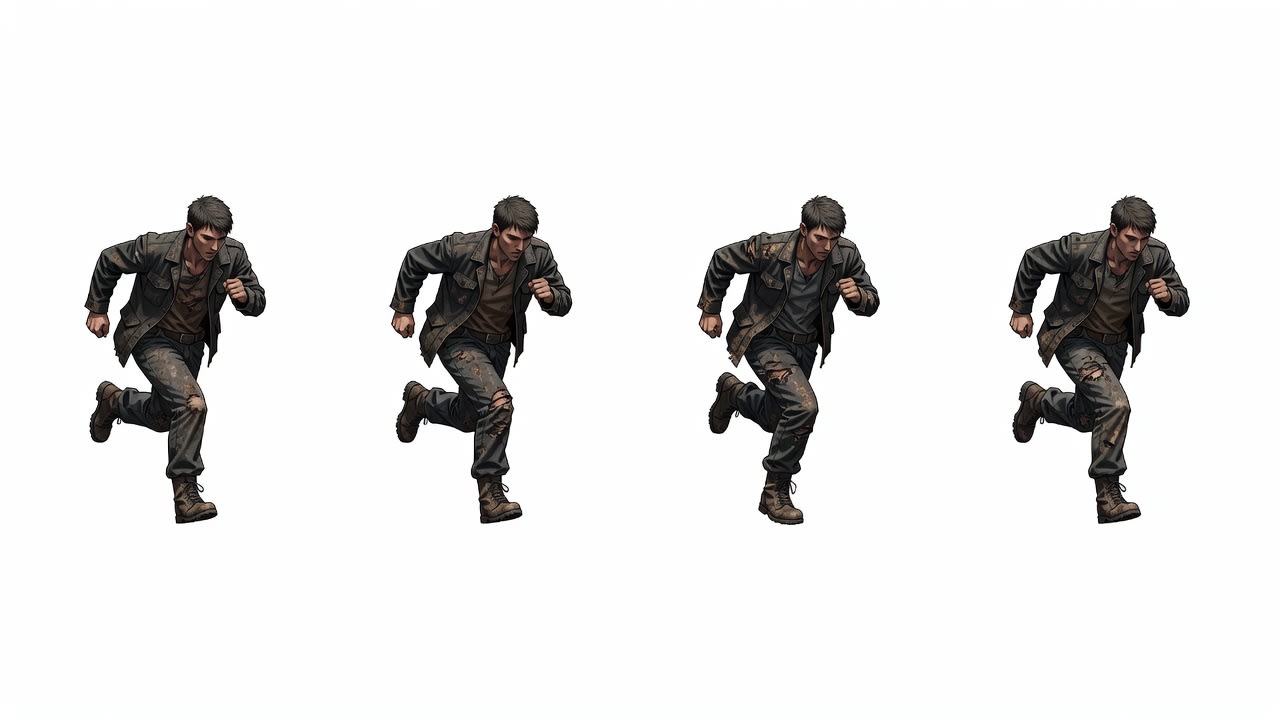 Player Run Spritesheet (2 / 2)