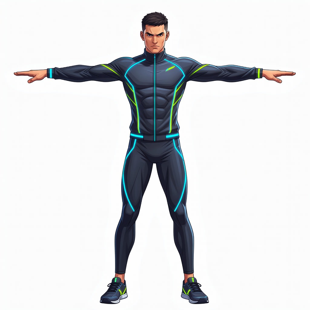 Young Powerful Runner Concept (3 / 3)