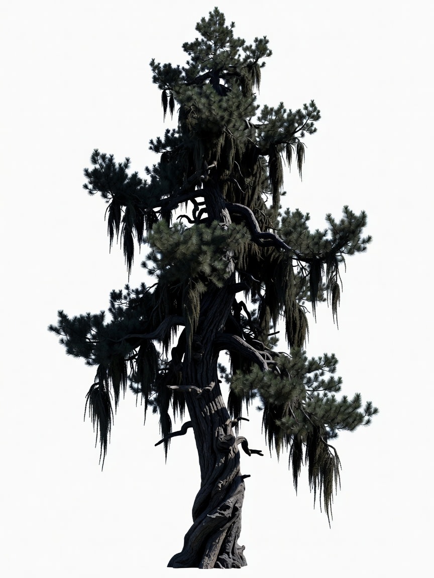 Dark Pine Tree Concept (2 / 2)