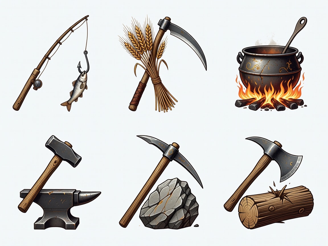 Life Skills Icons Sheet