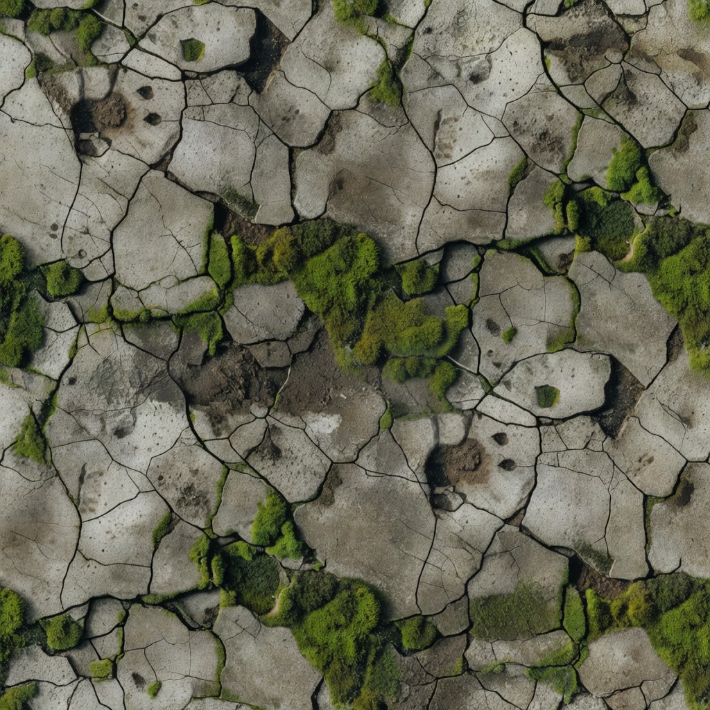 Ruined Concrete Wall