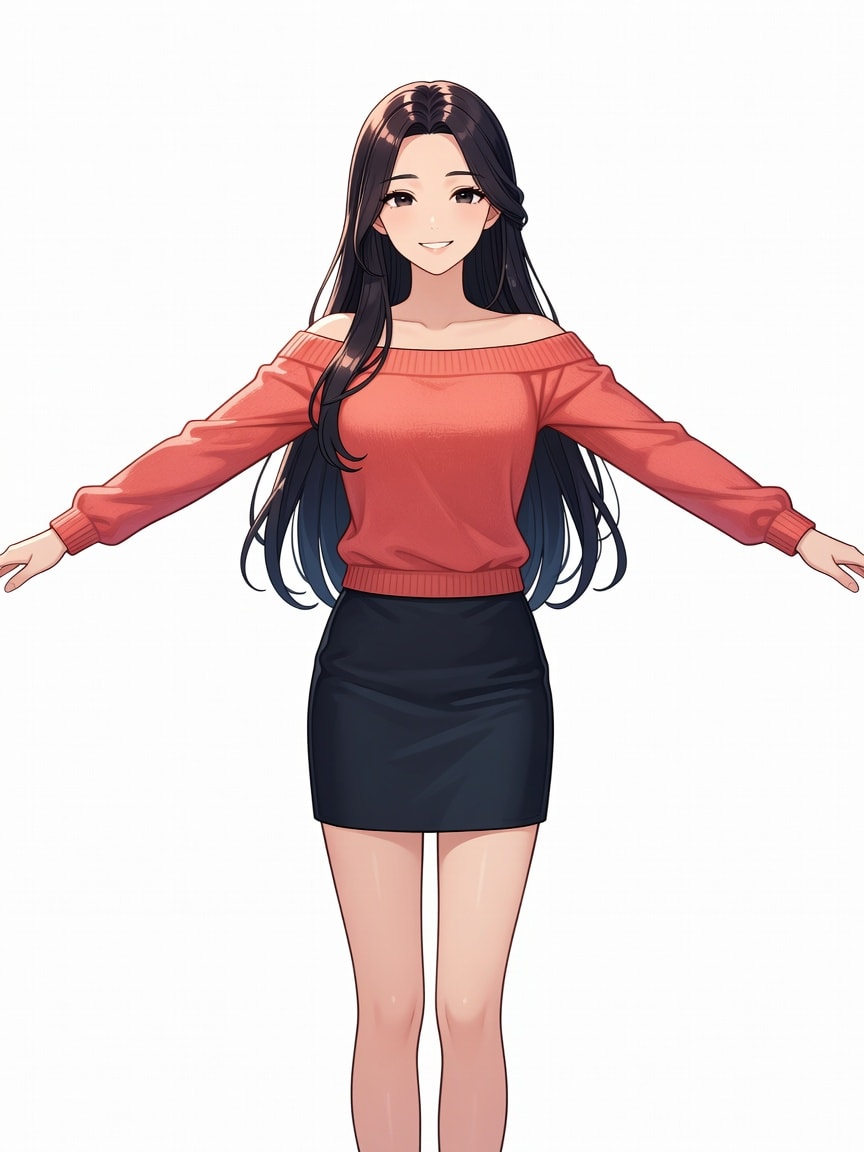 Anime NPC Character Concept (2 / 2)