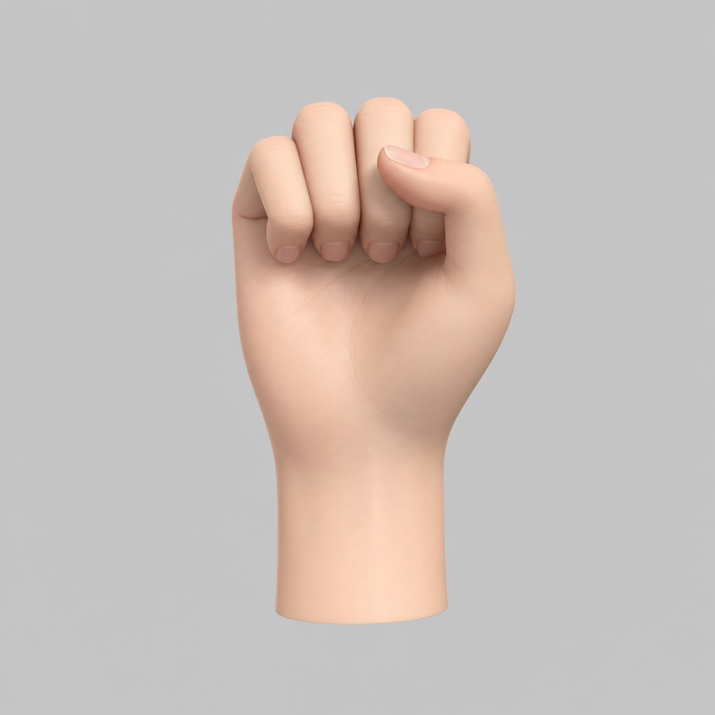 VR Hand - Fist Pose