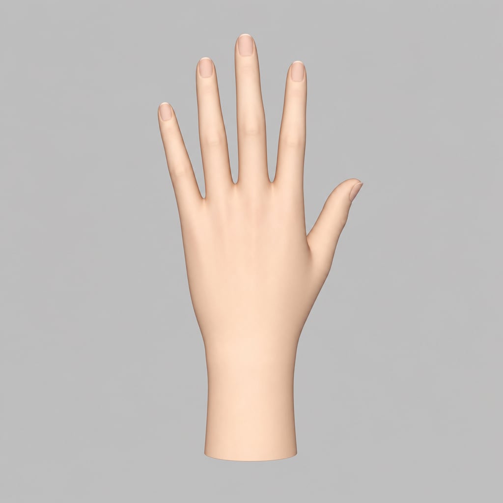VR Hand - Open Pose