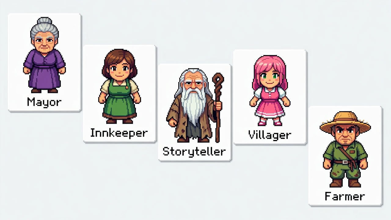 Ashbrook Villager NPC Sprites (2 / 2)
