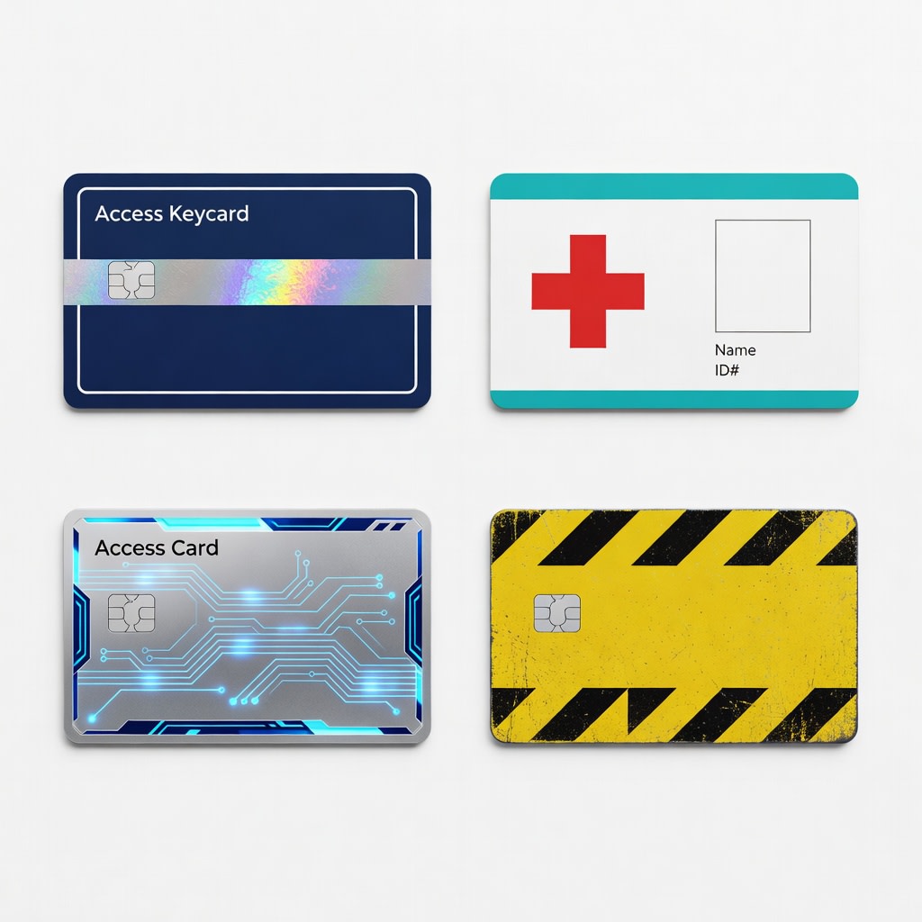 Elevator Access Card Variants (2 / 4)