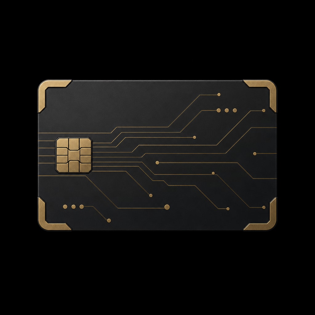 Gold Access Card - Circuit Lines