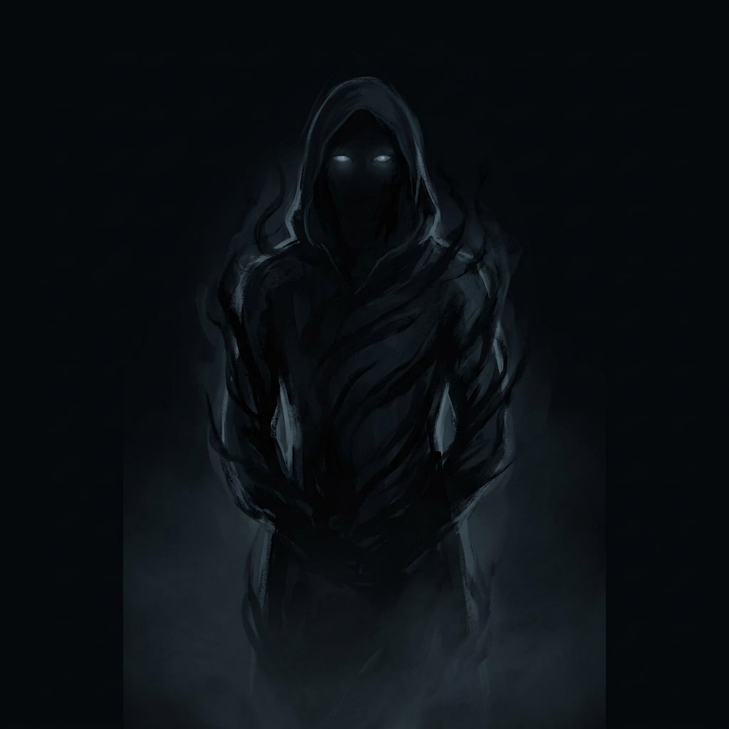 Shadowy Figure Portrait (1 / 2)