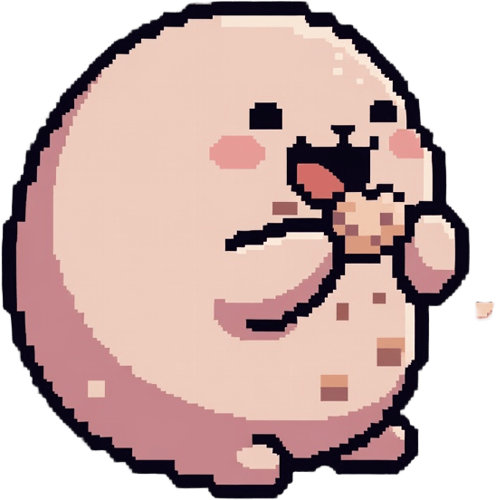 Player Eat Pixel Art