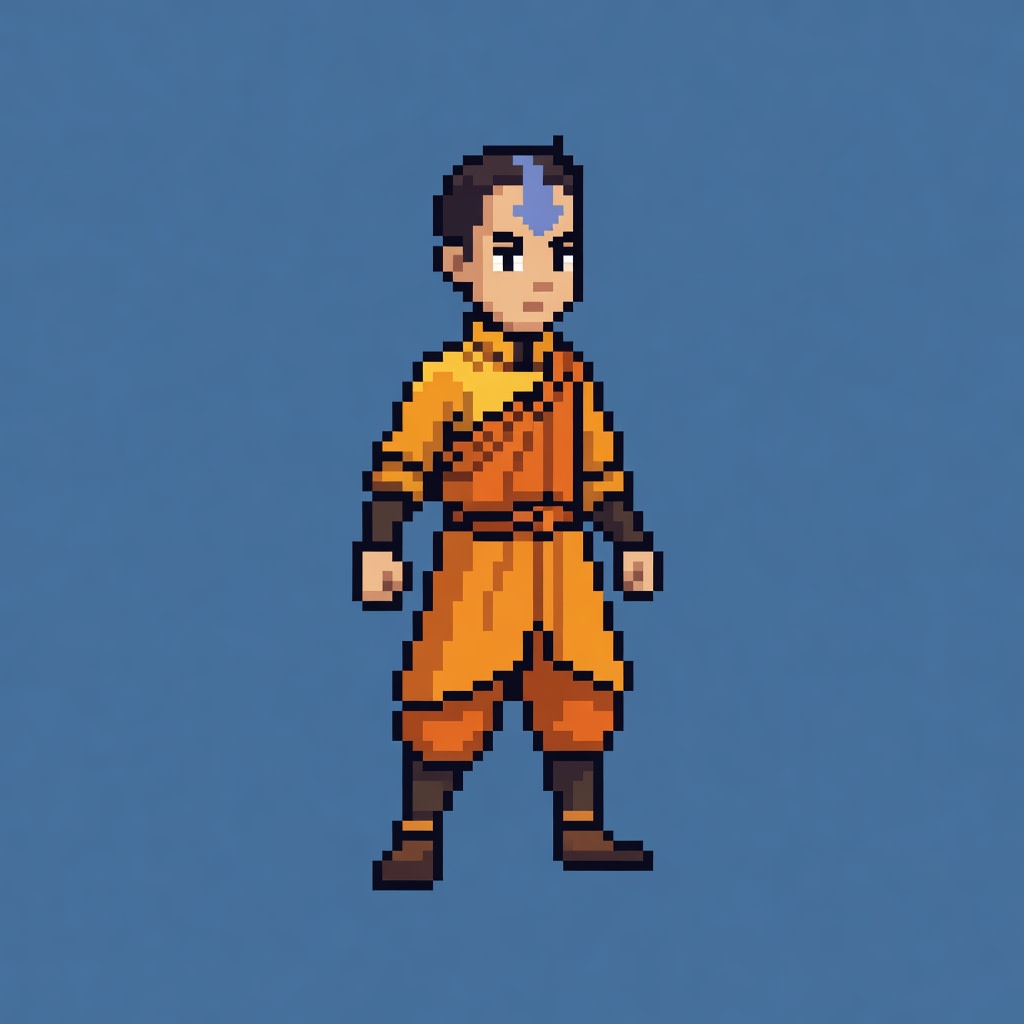 Nazareno - Aang pixel art