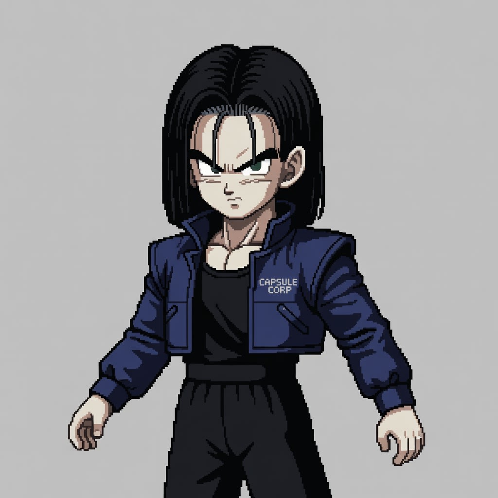 Tiziano - Future Trunks pixel art