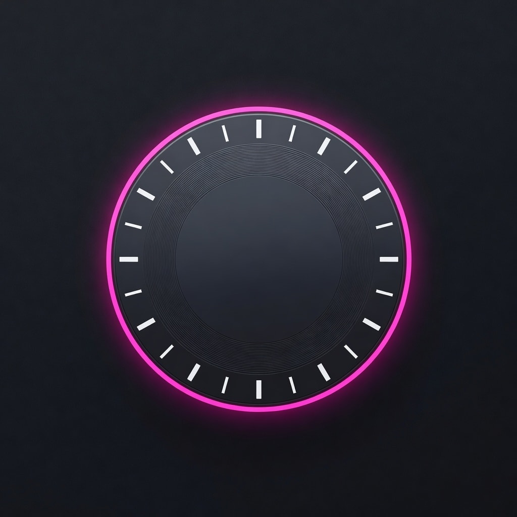 DJ Hit Zone Button - Hot Pink (2 / 3)