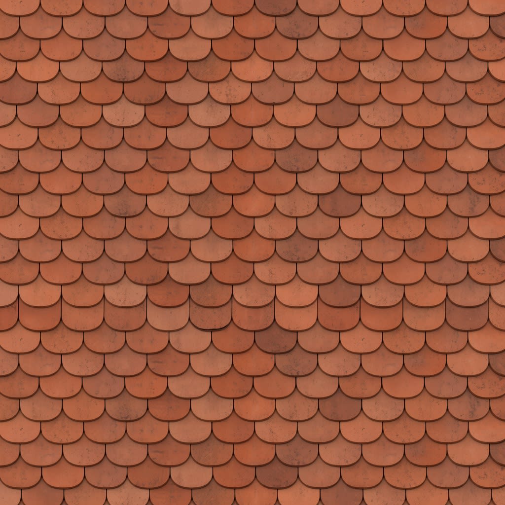 Red Roof Tile Texture