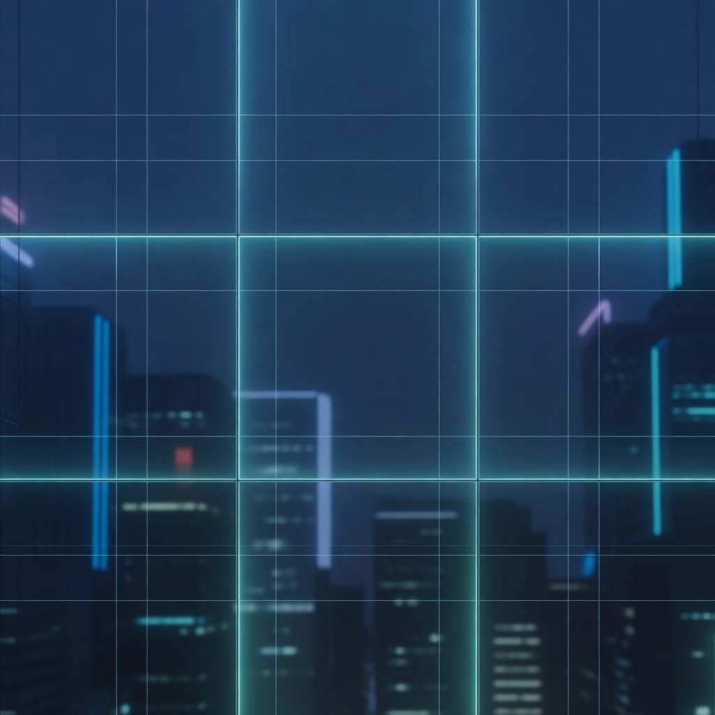 Cyberpunk Glass Texture