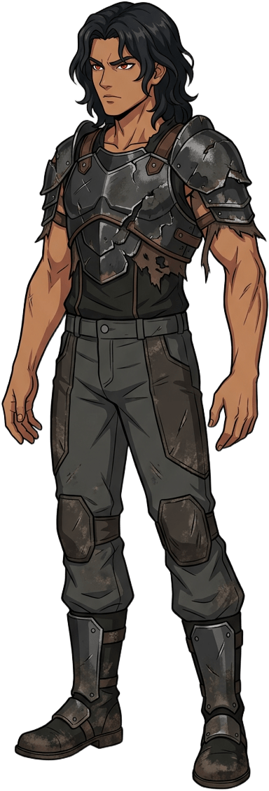 Katana Warrior - Anime Full Body Sprite (1 / 2)