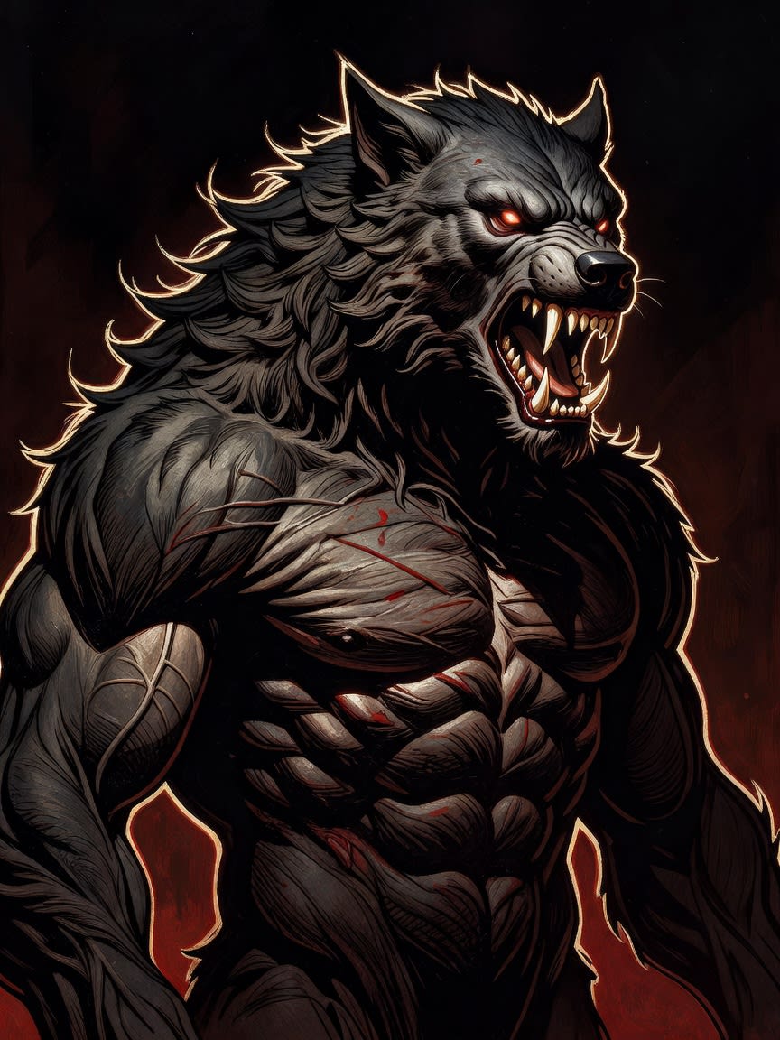 Alpha Garou - Lycan Brotherhood Hero