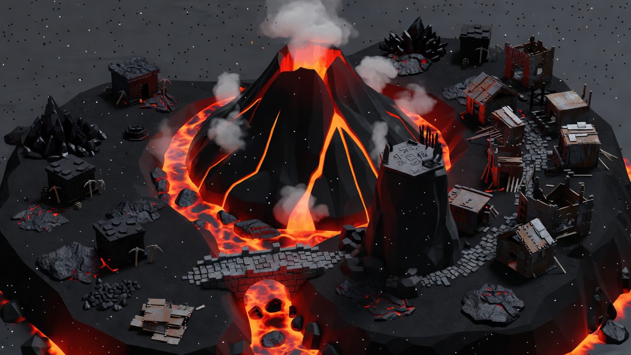 Island 6 - Emberpeak Caldera