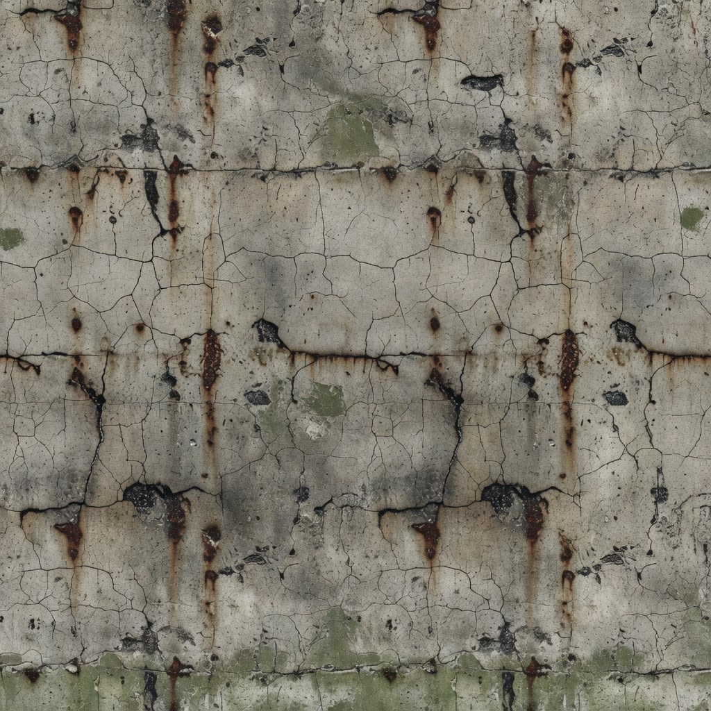 Concrete Bunker Wall Texture