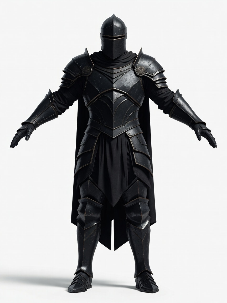 Dark Armor Warrior Concept (1 / 2)