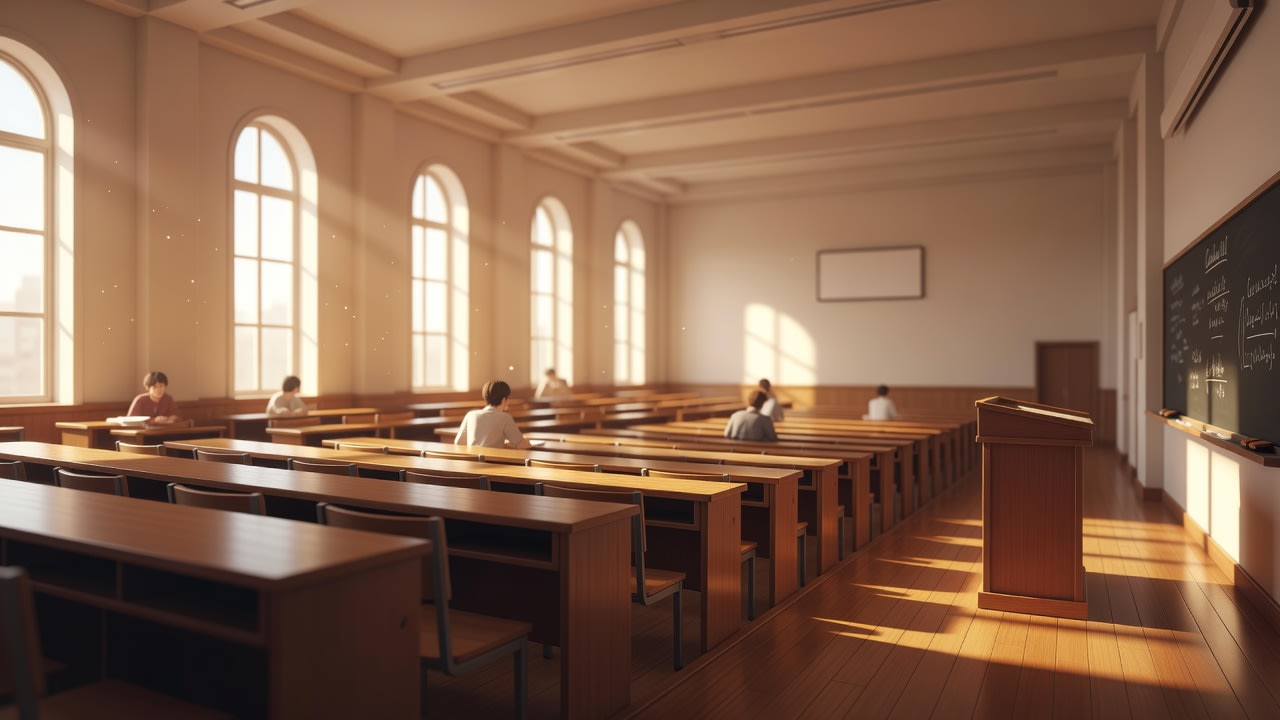 University Lecture Hall Background (1 / 2)