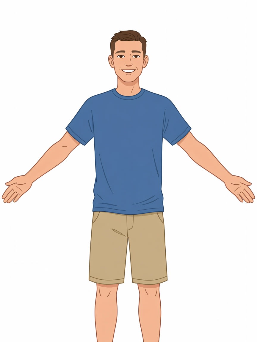 Casual Male Character Concept (1 / 2)