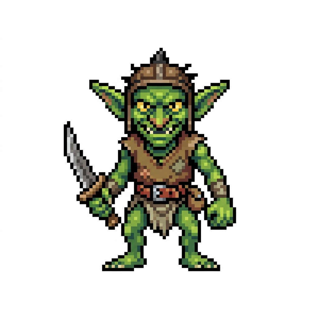 Goblin Enemy Pixel Art (2 / 3)