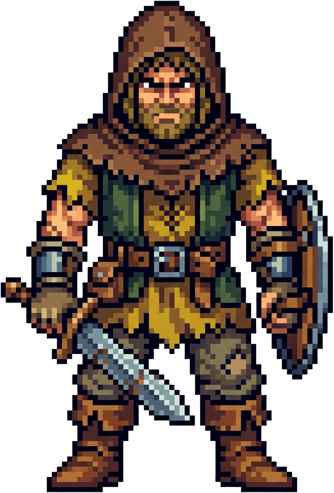 Bandit Enemy Pixel Art (3 / 3)