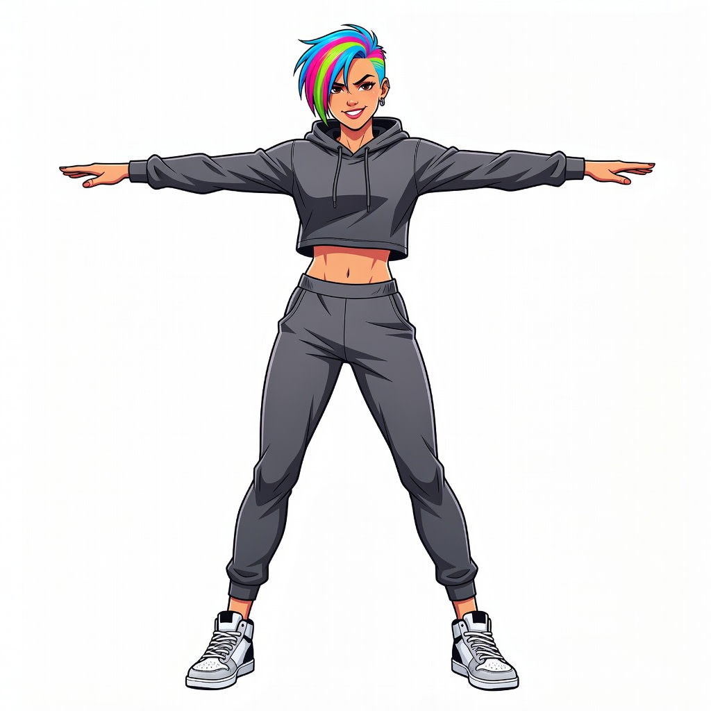 Compton Runner character concept (2 / 3)