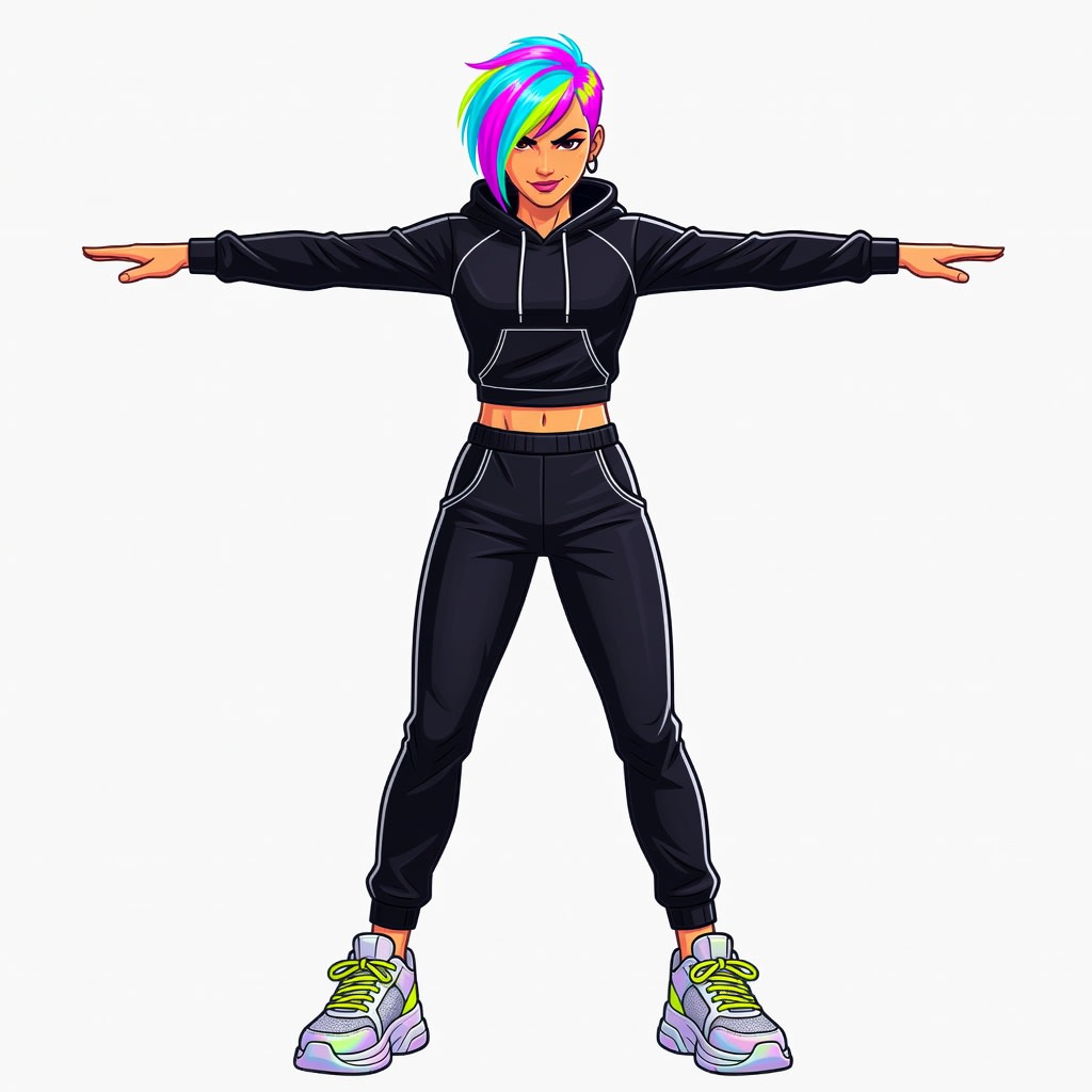Compton Runner character concept (3 / 3)