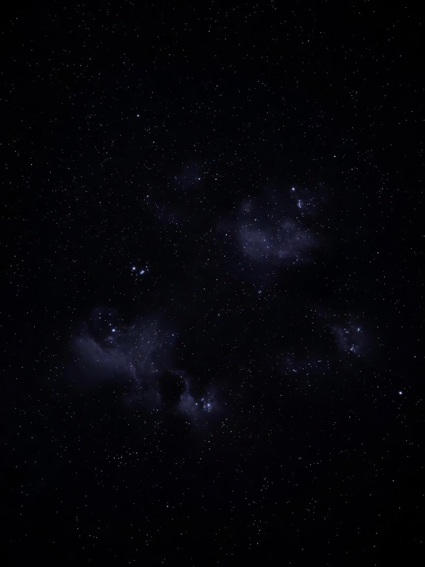 Space Skybox - Deep Void with Galaxy Clouds