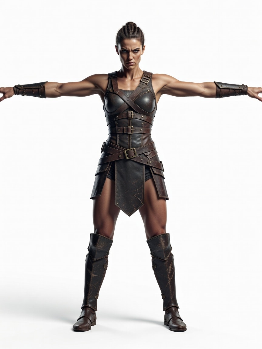 Fantasy Warrior Female - Concept (2 / 2)