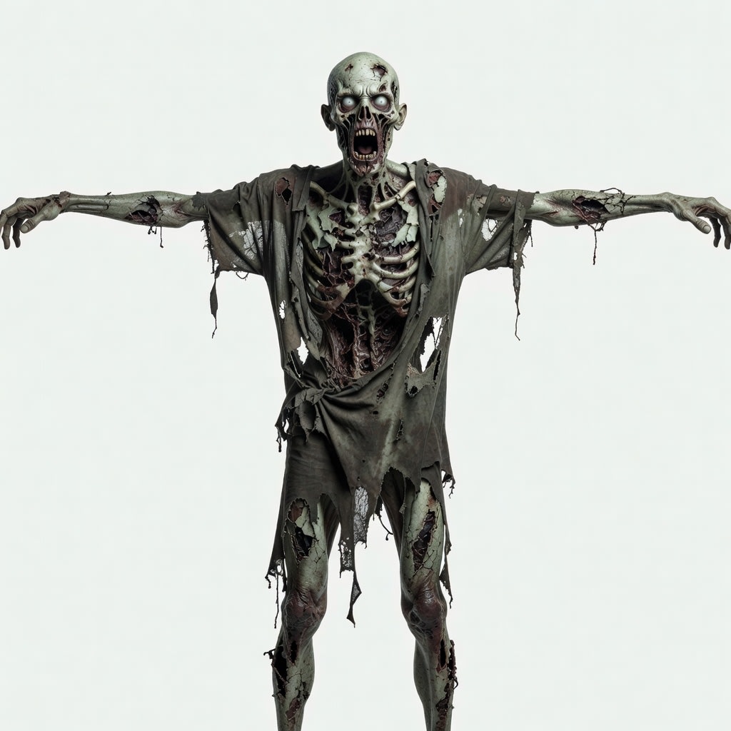 Cinematic Zombie Concept (2 / 3)