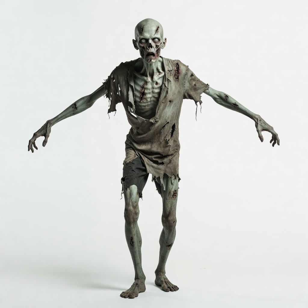 Cinematic Zombie Concept (2 / 3)