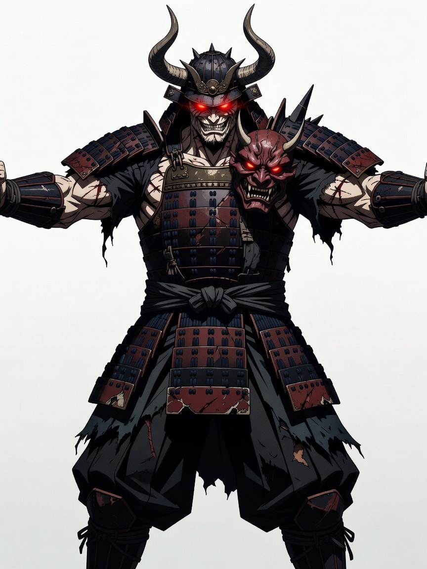 Samurai Warlord Enemy Concept (3 / 3)
