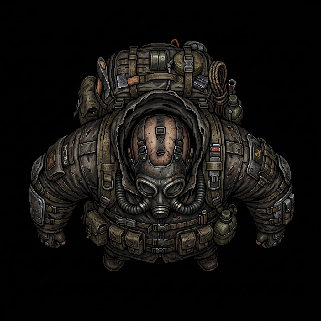 Metro 2033 Survivor - Top-Down Pixel Art (2 / 4)