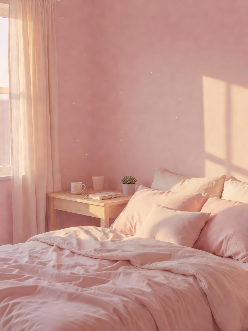 Cozy Bedroom Background (1 / 2)