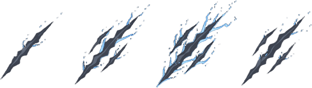 Claw Slash - Sprite Sheet