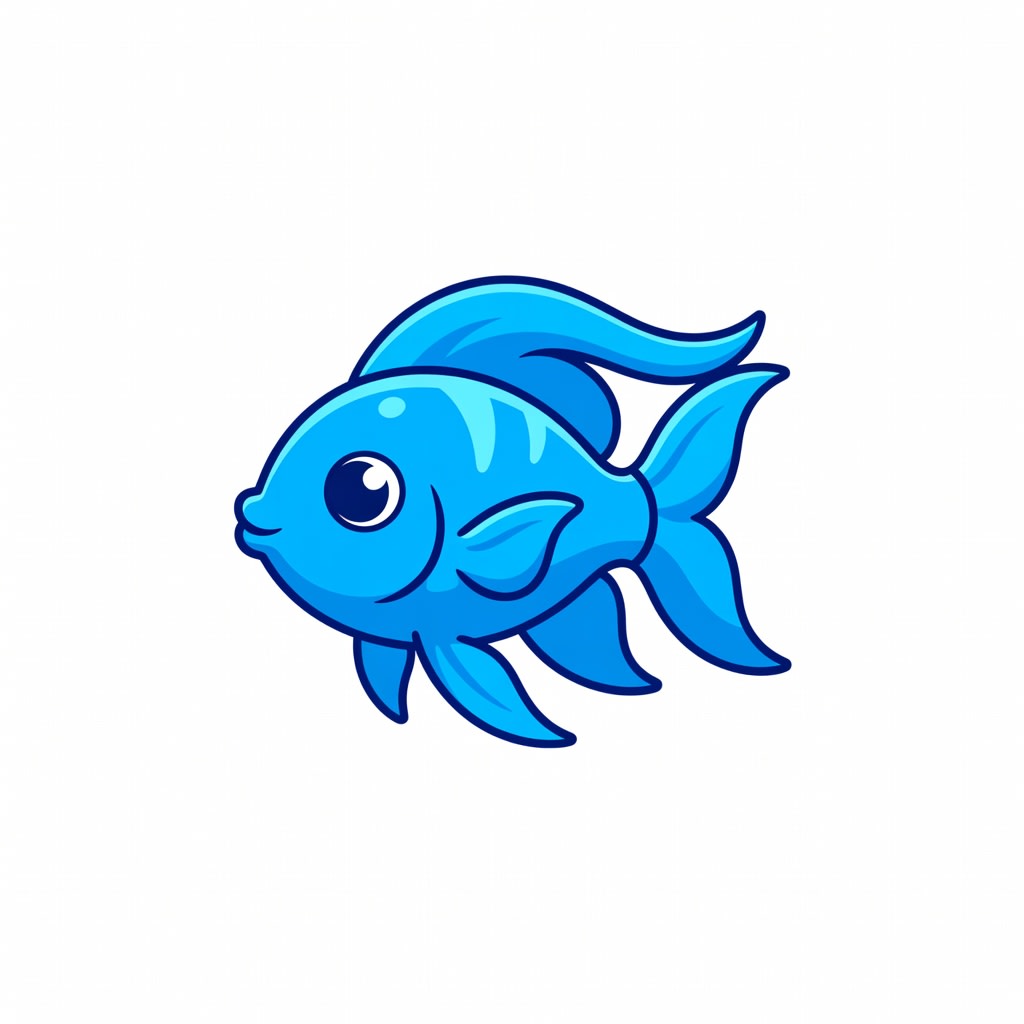 Small Fish Pickup Cartoon