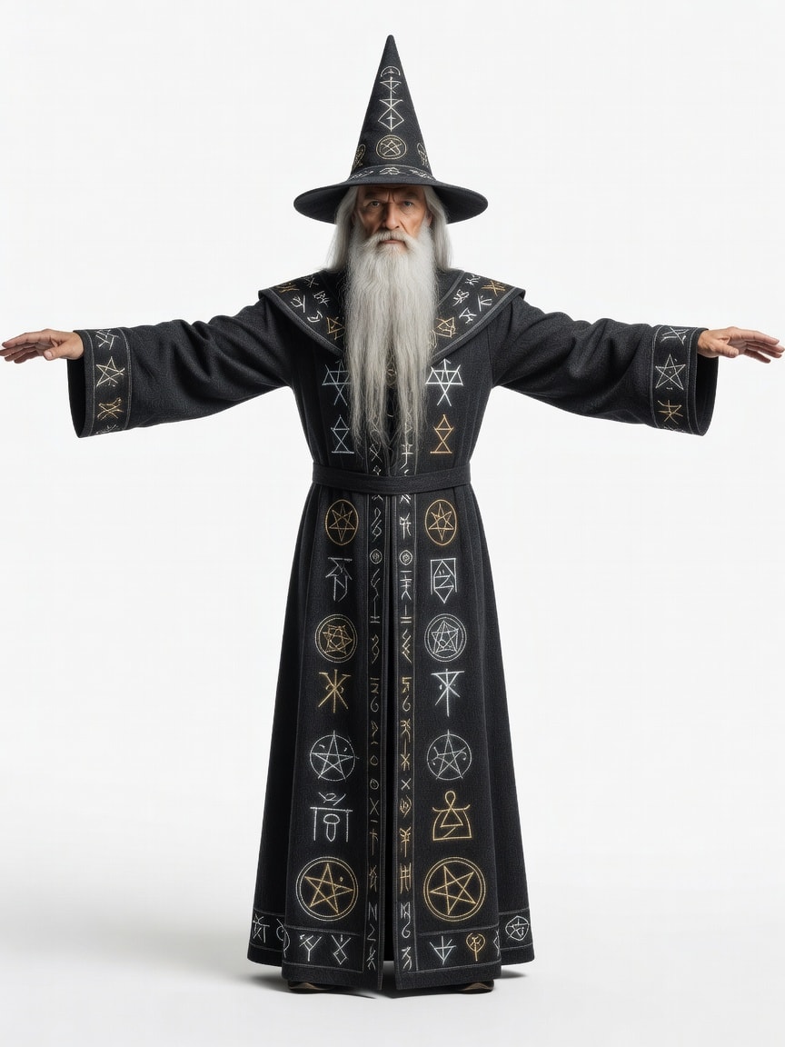 Medieval Wizard - Concept (1 / 2)