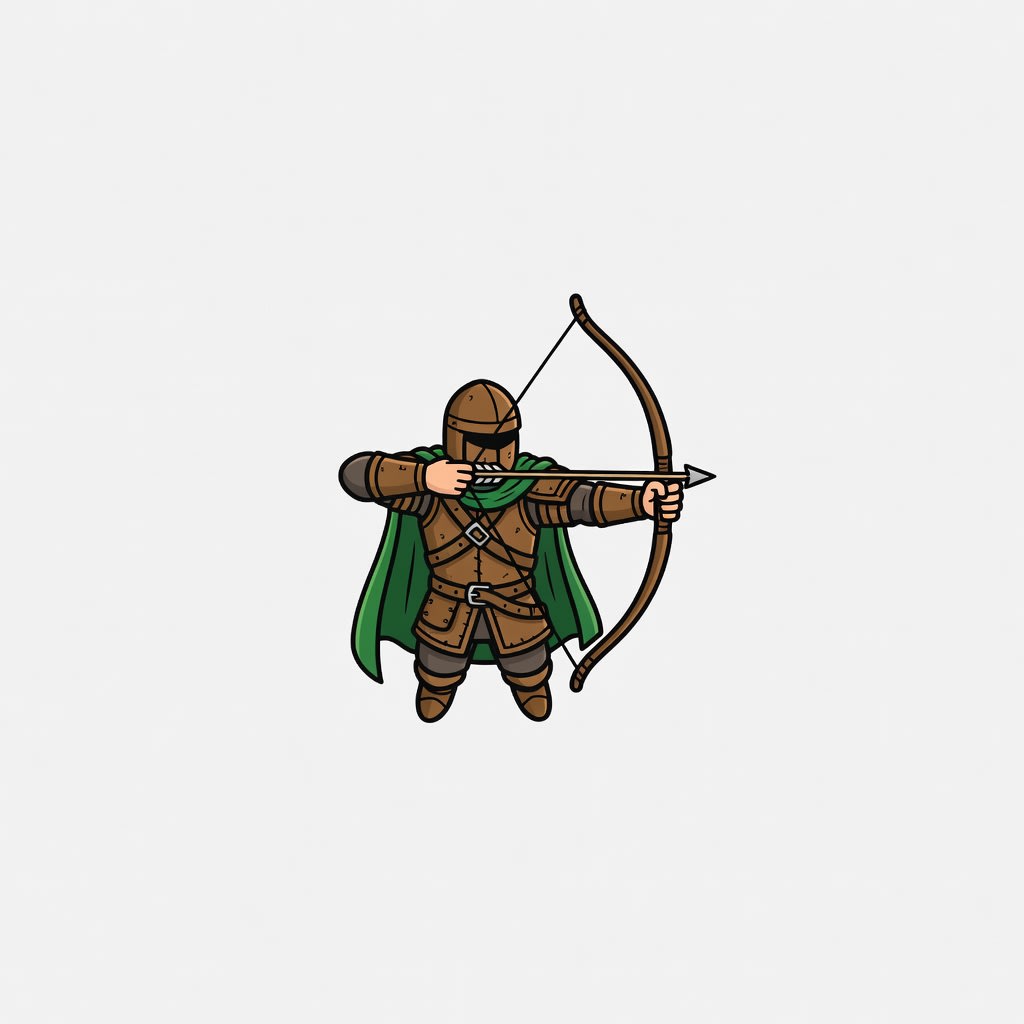 Top-Down Archer Soldier (2 / 3)
