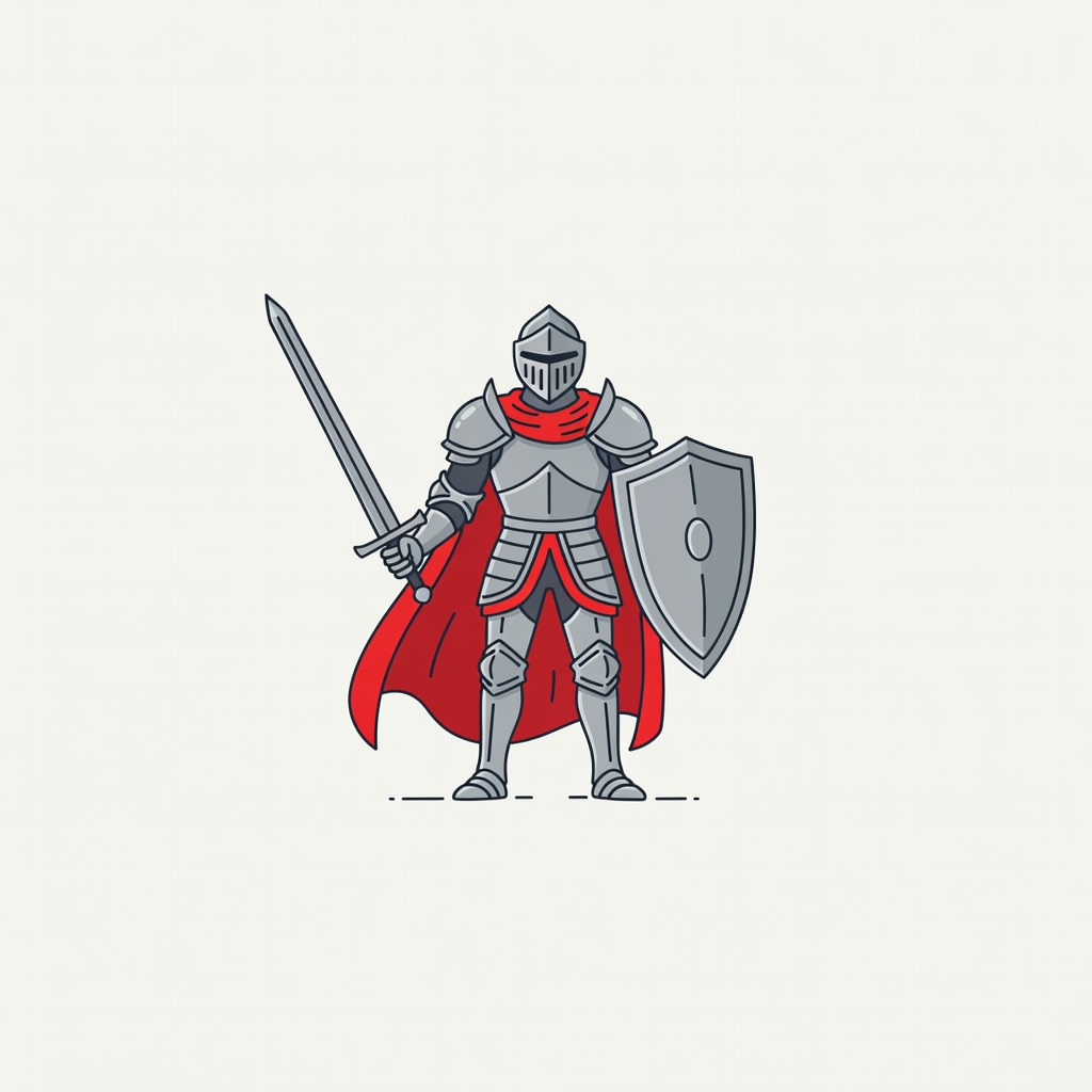 Top-Down Knight Soldier (3 / 3)